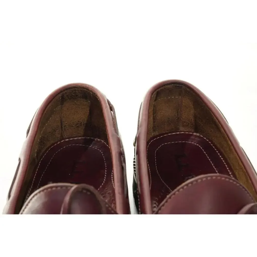 Vintage VTG LL Bean Tassel vibram Loafers Men's Sz 8.5D Shoes L.L. Bean